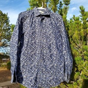 Lucky Brand Button Up Long Sleeve (Medium Slim Fit)
